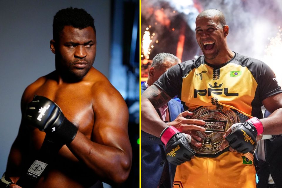 Ngannou faces PFL's current heavyweight champion this weekend