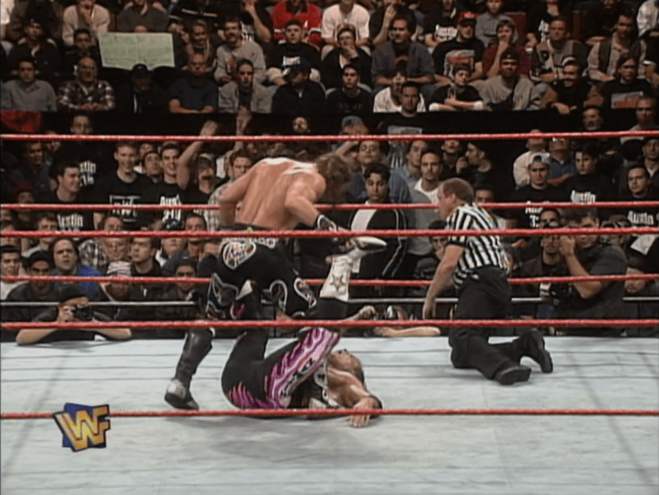 Only a handful of people knew what was the follow when Michaels stepped into the sharpshooter