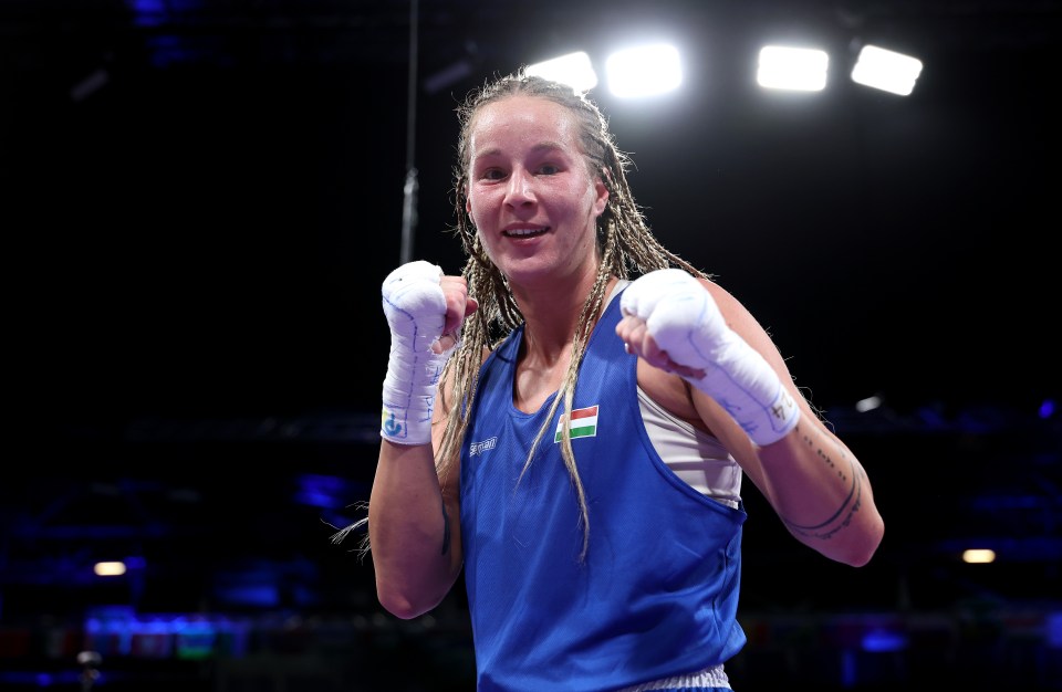 Hamori has declared she isn't worried about the prospect of facing Khelif on Saturday
