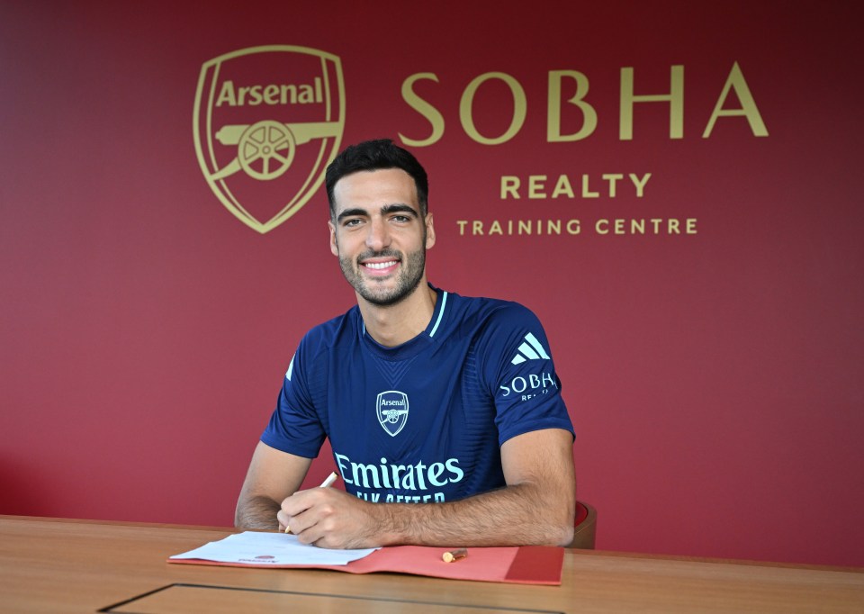 Merino joined the Gunners on Tuesday