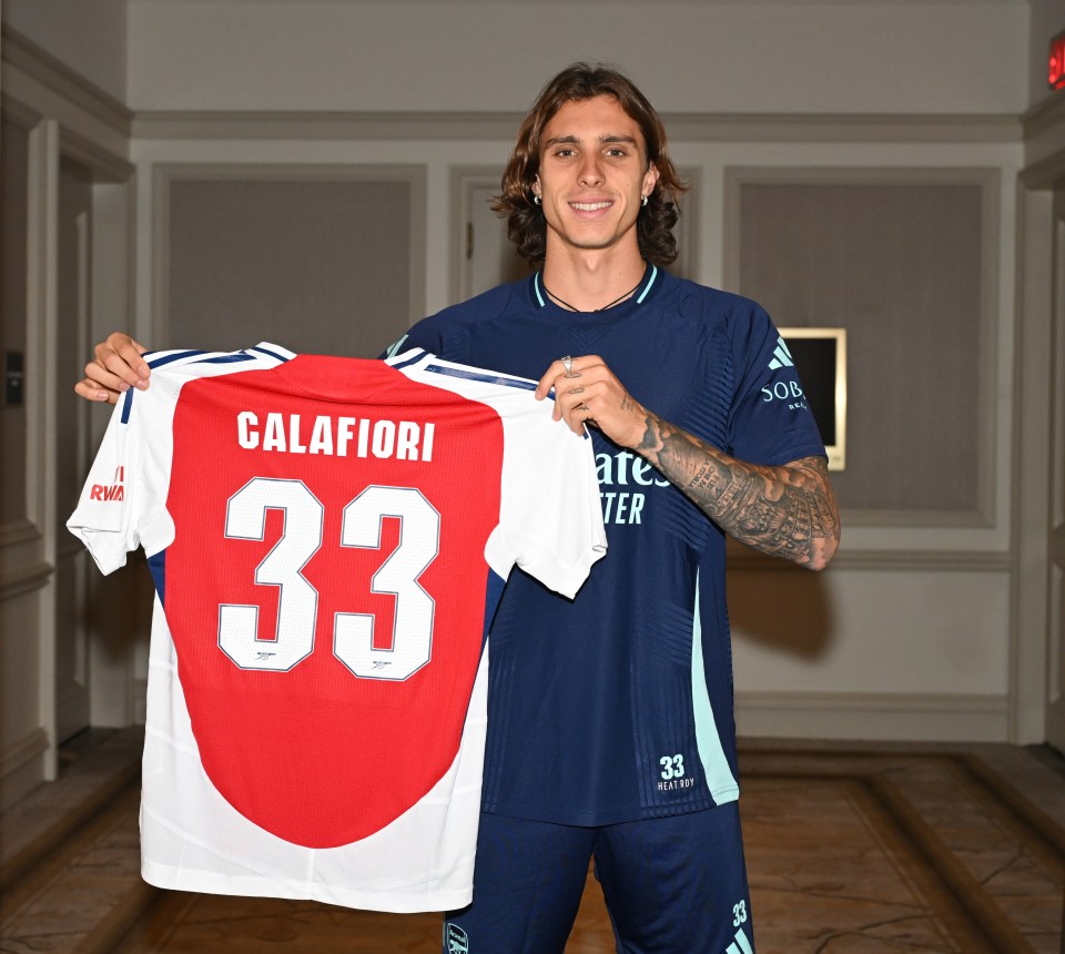 Calafiori's arrival has come as a huge boost to Arsenal