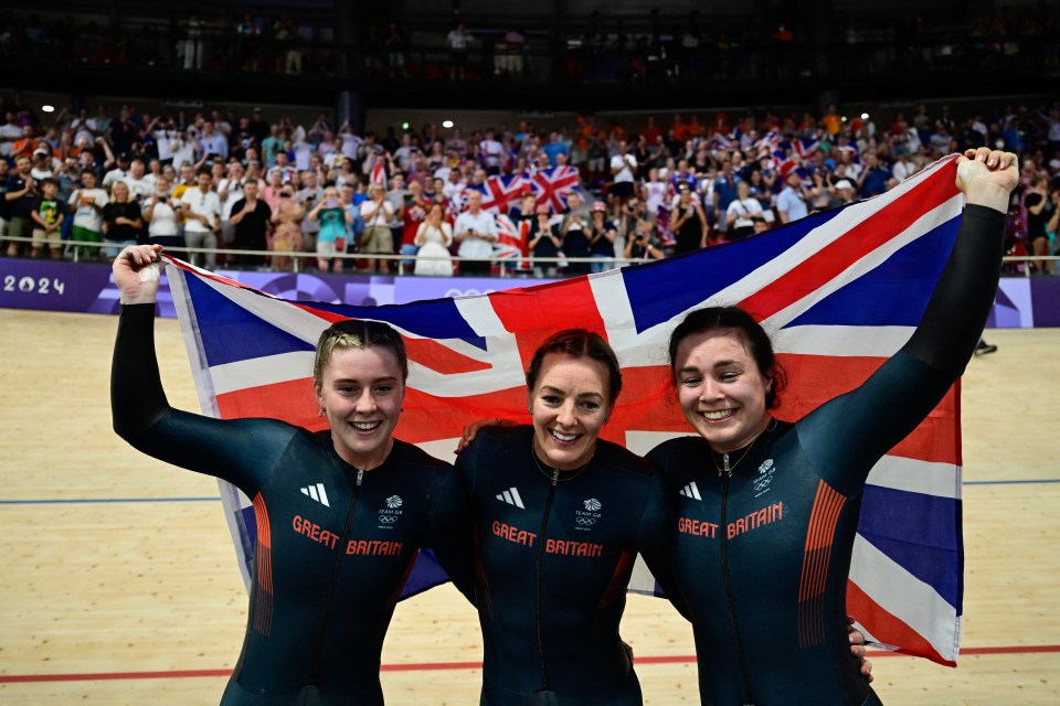 Team GB will be hoping it's the first of many golds on the track