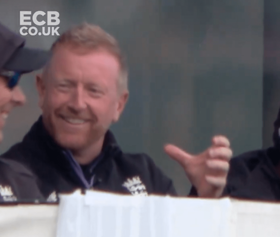 Coach Collingwood was seriously impressed too