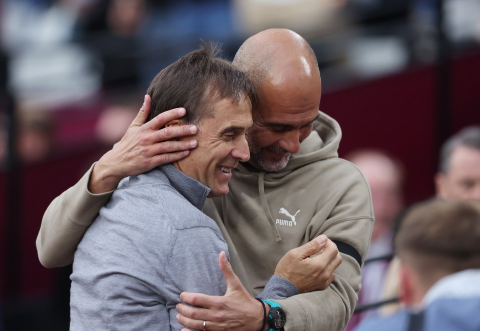 Guardiola loves life in east London