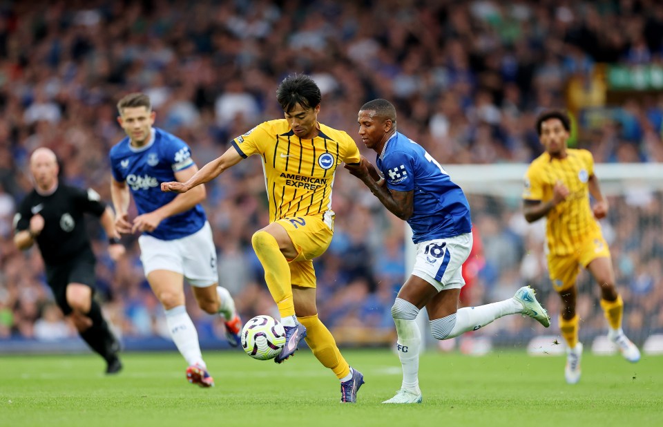 Brighton were far too good for Everton last time out