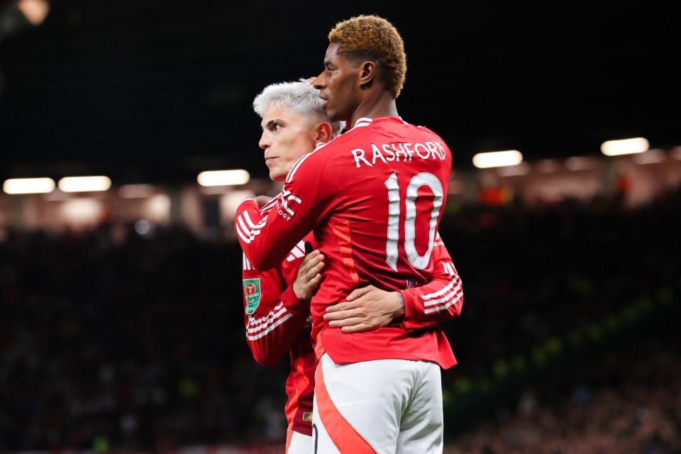 United duo Marcus Rashford and Alejandro Garnacho have clocked impressive top speeds for the campaign so far