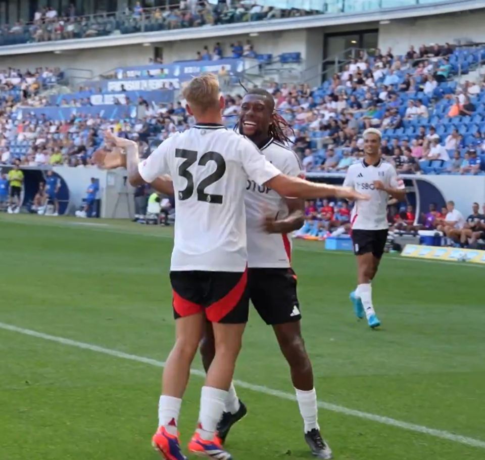 Iwobi was left buzzing by Smith Rowe getting on the score sheet
