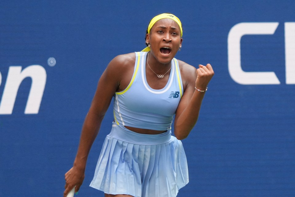 American youngster Gauff is the defending US Open champion