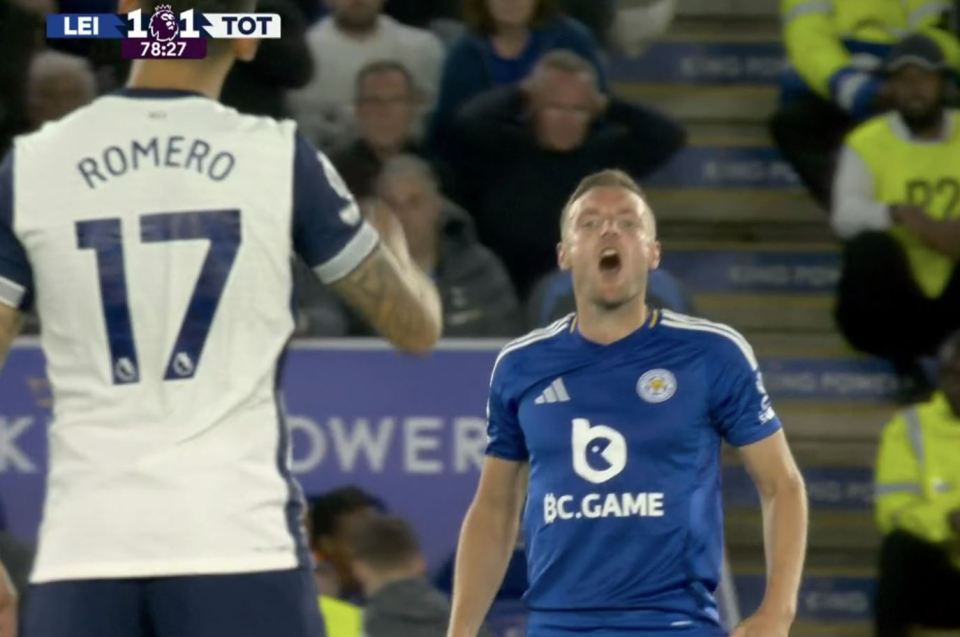 The ex-England international fired an X-rated remark towards Romero
