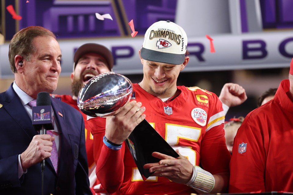 Mahomes is eyeing the first three-peat in NFL history