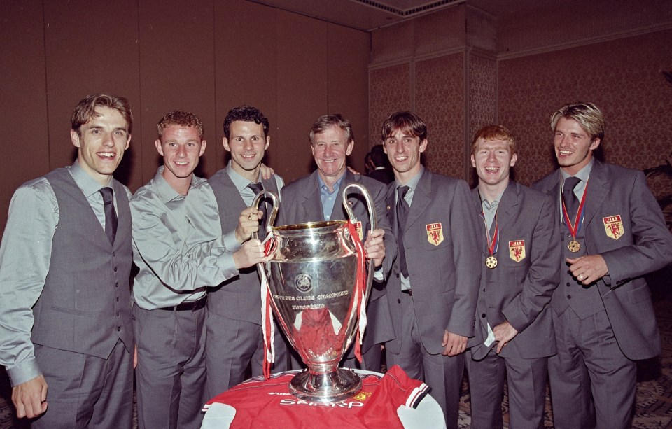 The Class of '92, which included Beckham, were one of Europe and England's best sides