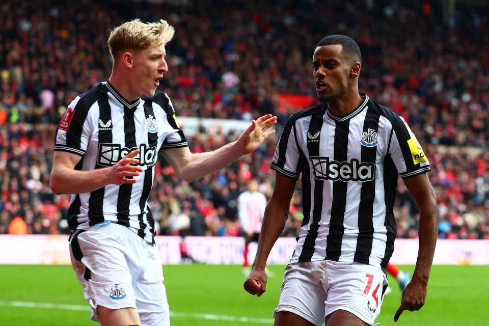 Gordon and Isak are huge players for Newcastle, but both are wanted by other clubs