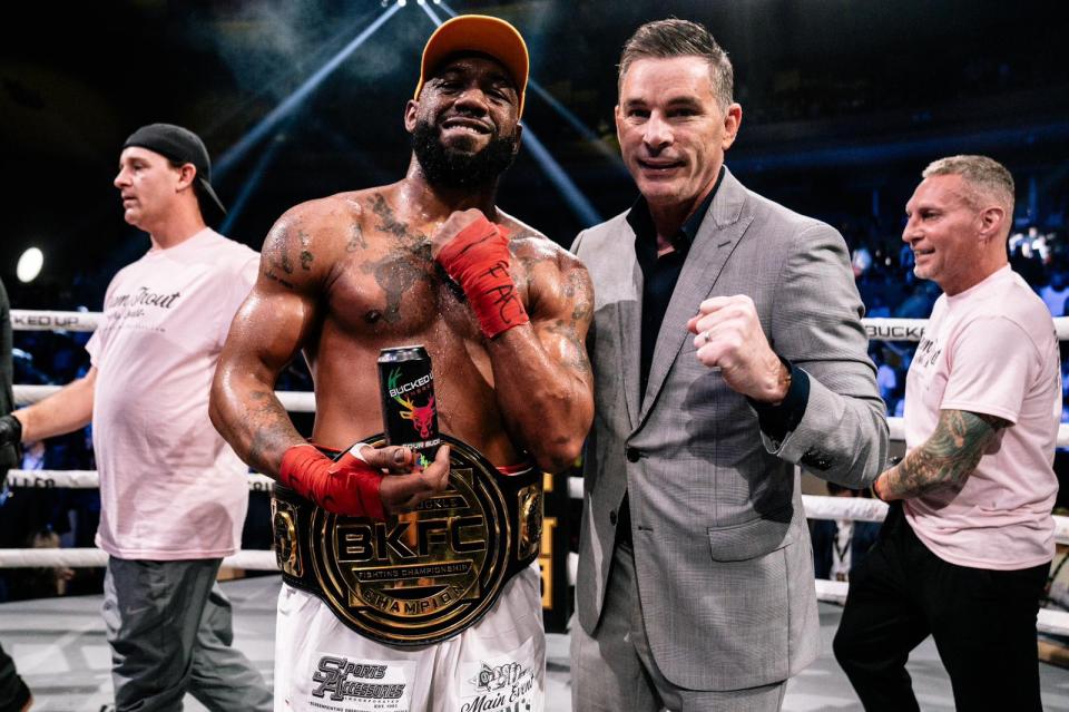 Trout is 2-0 in bare-knuckle boxing and is the reigning BKFC welterweight champion