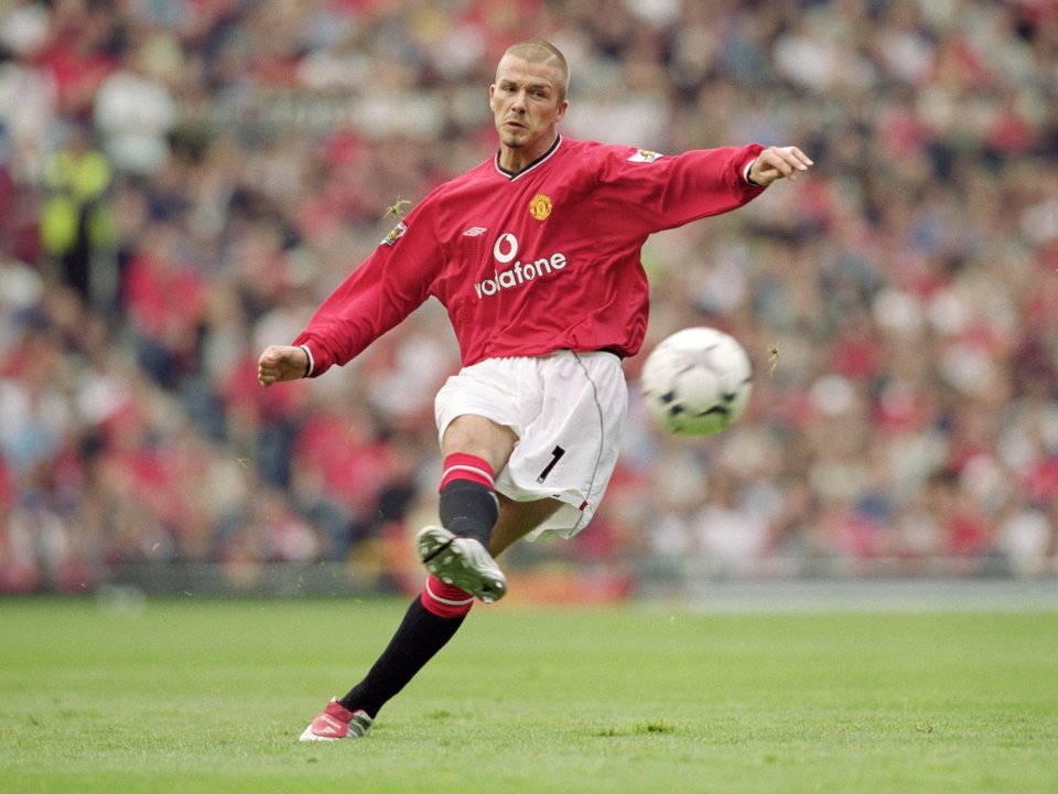 Beckham stunning free-kick and crossing ability helped deliver huge success for him