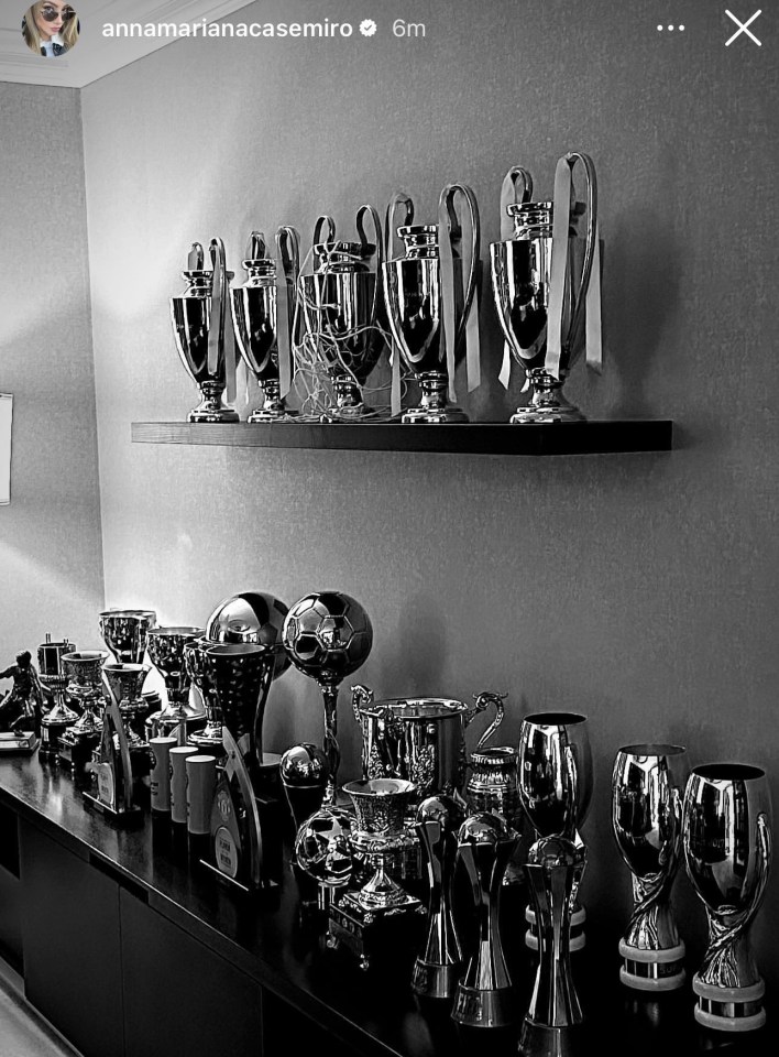 Casemiro's wife posted a cryptic message on Instagram