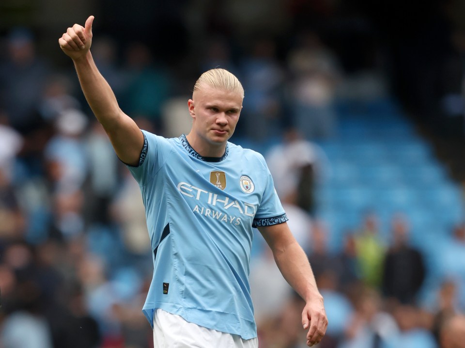 Haaland is targeting a third consecutive Premier League Golden Boot, but even he is no match for Van de Ven's pace