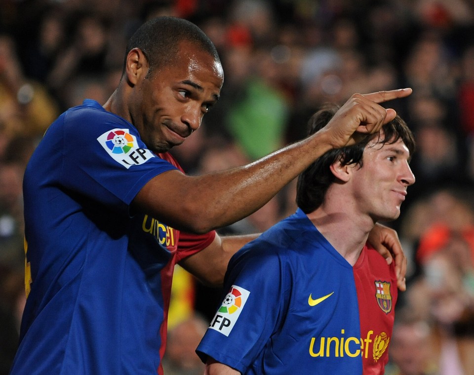 Fabregas says Messi and Henry were on another level