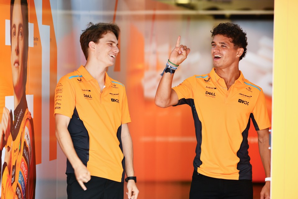 Piastri will be backing up his teammate for the remainder of the season