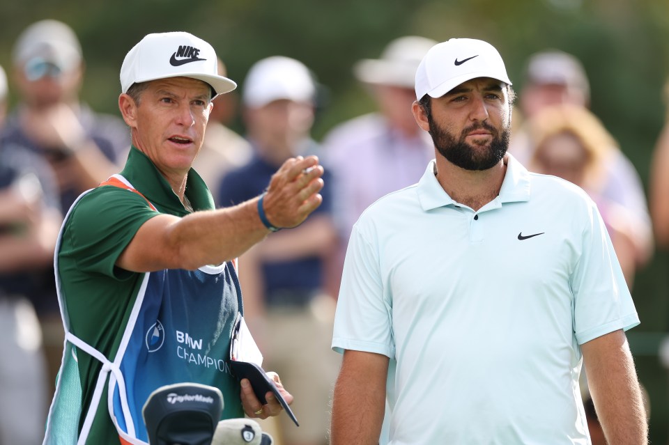 He and caddie Scott have won a number of tournaments together this year