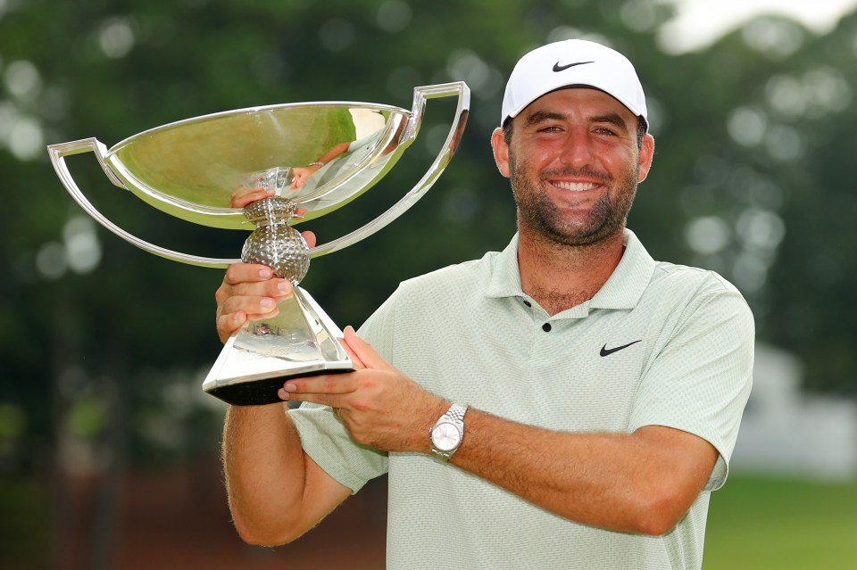 Scheffler hit the £19m jackpot at the Tour Championship on Sunday