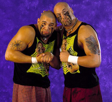 The Headbangers were short-lived WWE tag champs