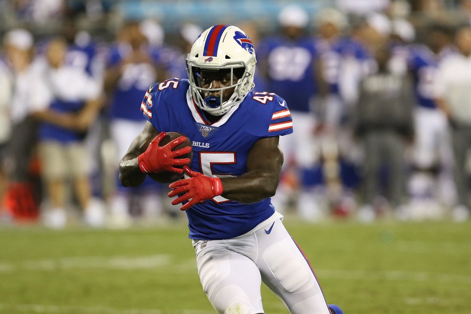 Christian Wade showed off his rugby speed the first time he touched the ball