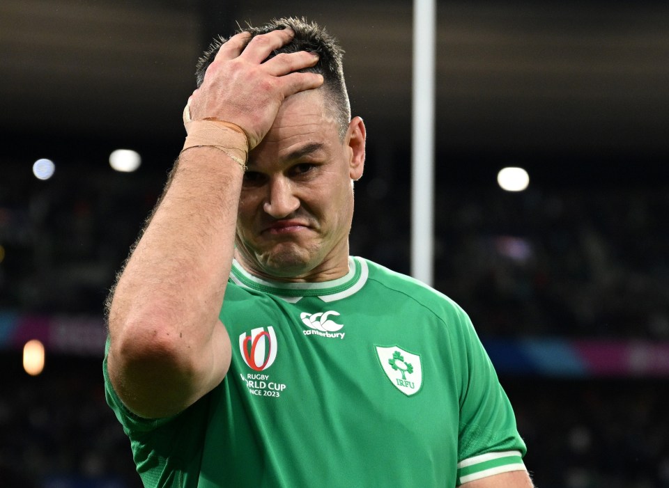 Sexton's career ended in heartbreak at the 2023 Rugby World Cup, where Ireland lost in the quarter-finals