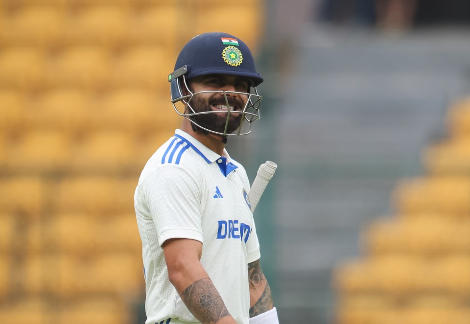 Kohli has been out of form recently - despite being India's fourth highest Test run scorer of all time