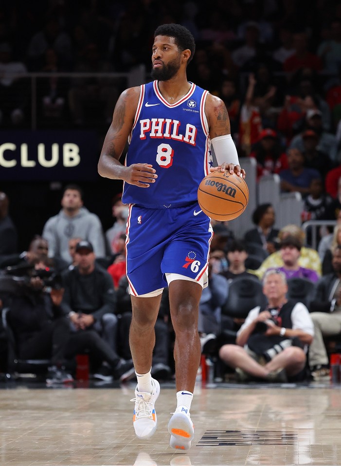 George is looking to bring the 76'ers their first title since 1983 (Photo by Kevin C. Cox/Getty Images)