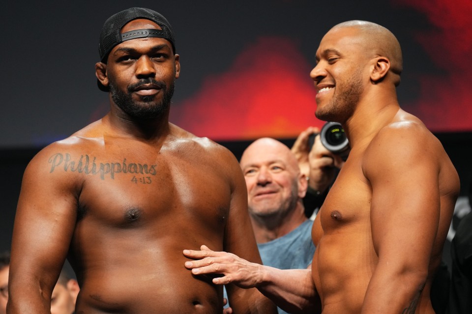 Jones looked absolutely huge at the weigh-in for UFC 285