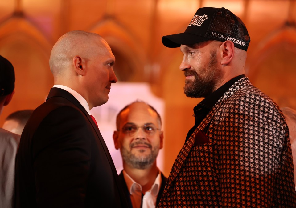 Fury and Usyk will meet again just before Christmas