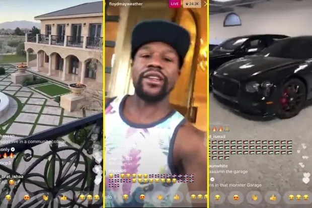 He owns a Las Vegas mansion with two guesthouses and a private vineyard
