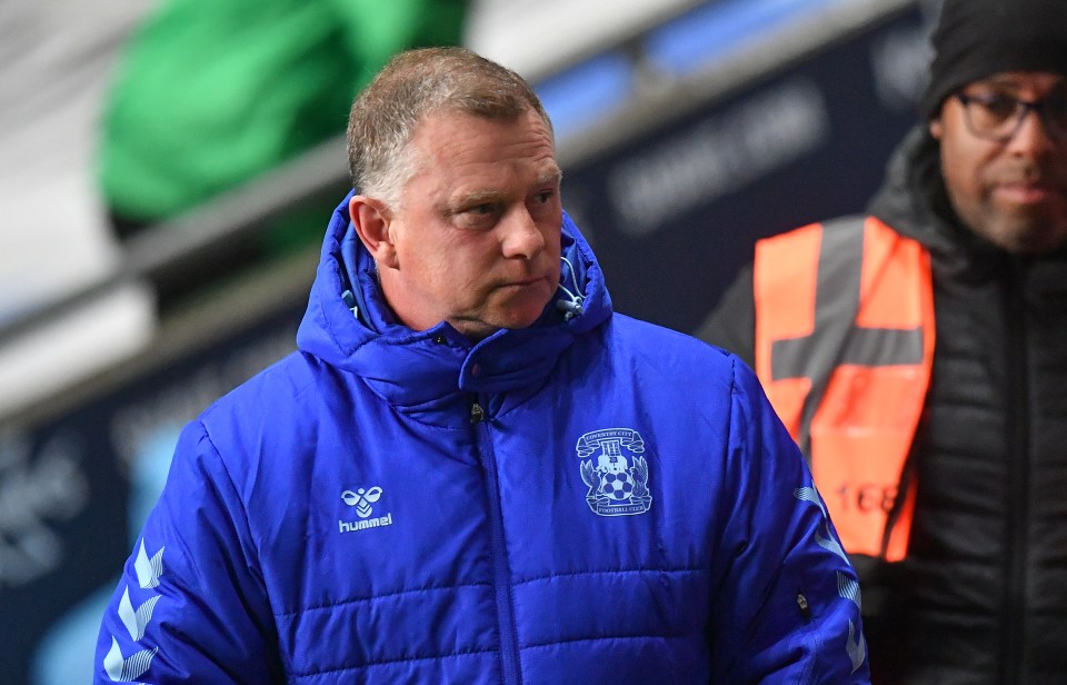 Mark Robins spent seven years at Coventry, taking the club from League Two to the Championship play-off final