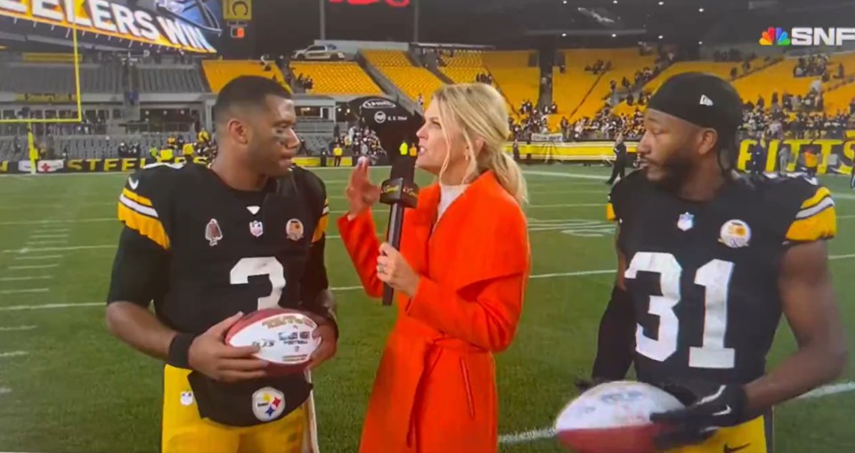 Wilson gave praise to Fields after the game