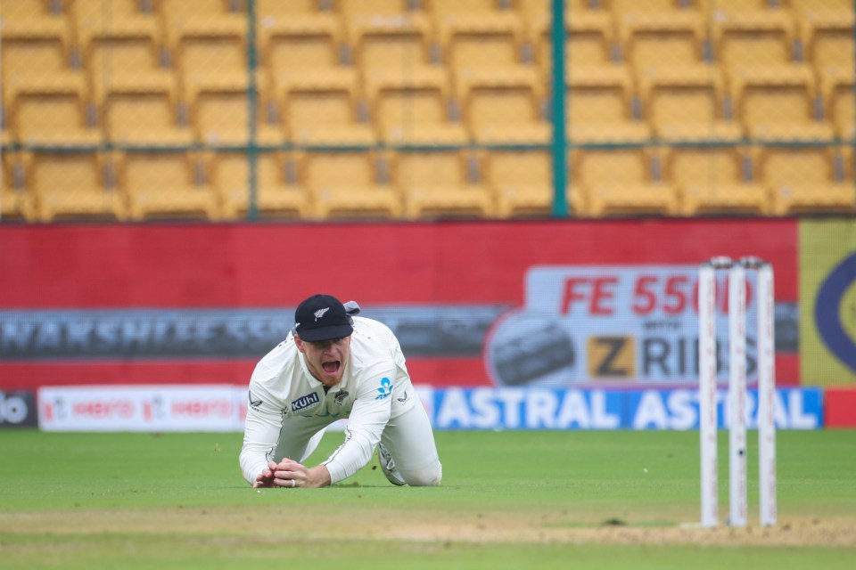 Phillips took advantage of Kohli's error, sending him on his way with a well-taken catch