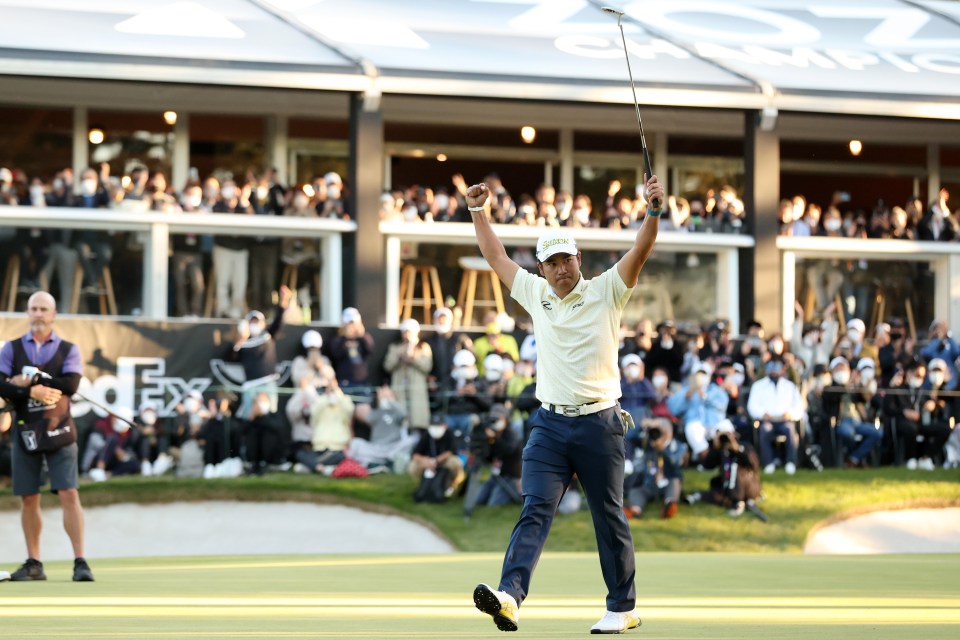 Matsuyama was a hugely popular winner in Japan