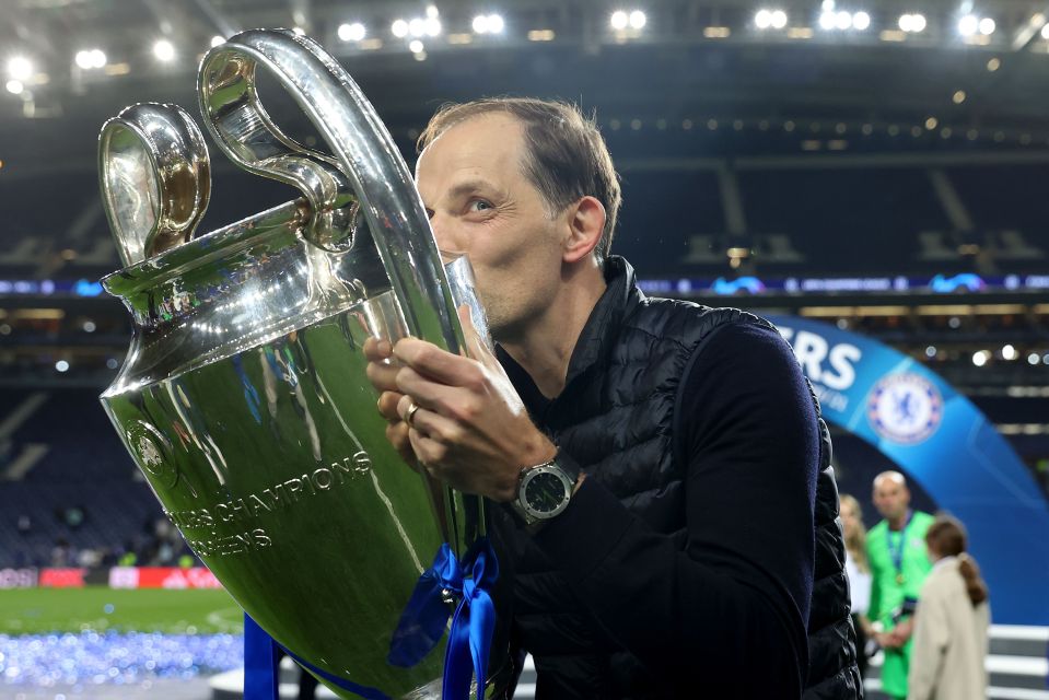 Tuchel won the Champions League with Chelsea before leaving in 2022