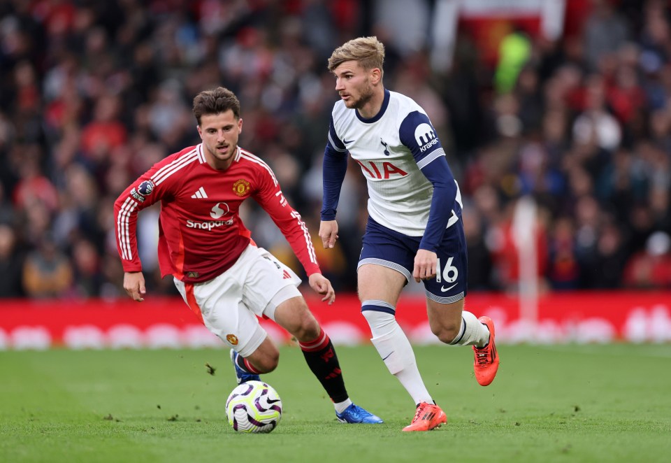Van de Ven isn't Spurs' only speed demon, with teammate Werner also among the swiftest players in the English top-flight