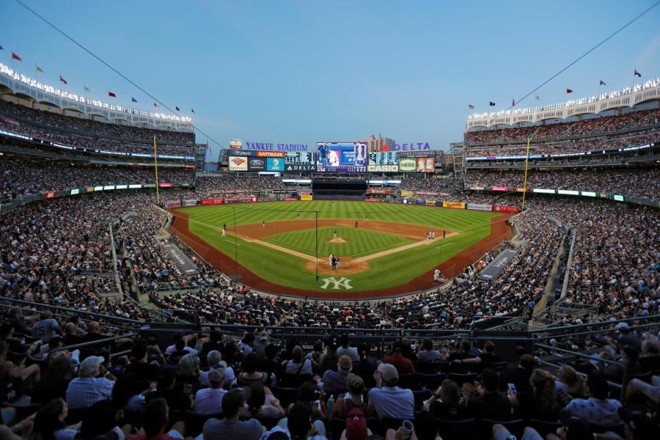 Yankee Stadium is hosting the ALCS for the second time in three years