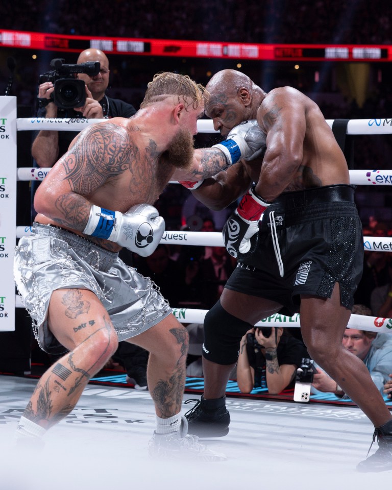 Paul still landed his dream fight with Tyson and won