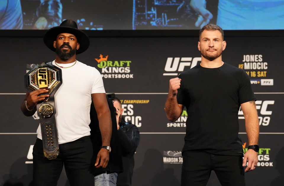 Jon Jones takes on Stipe Miocic in the main event of UFC 309
