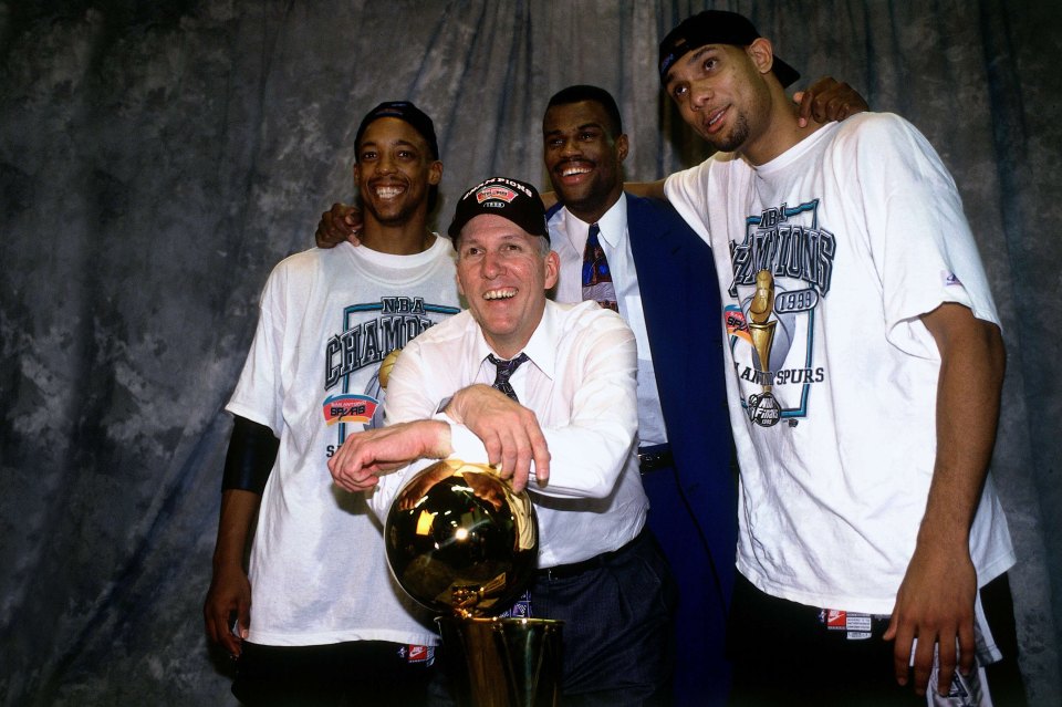 Popovich has won five NBA titles