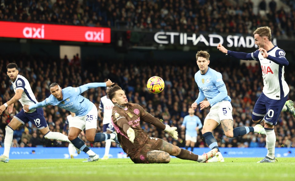Maddison scored a brace over the champions in the first 20 minutes of the match