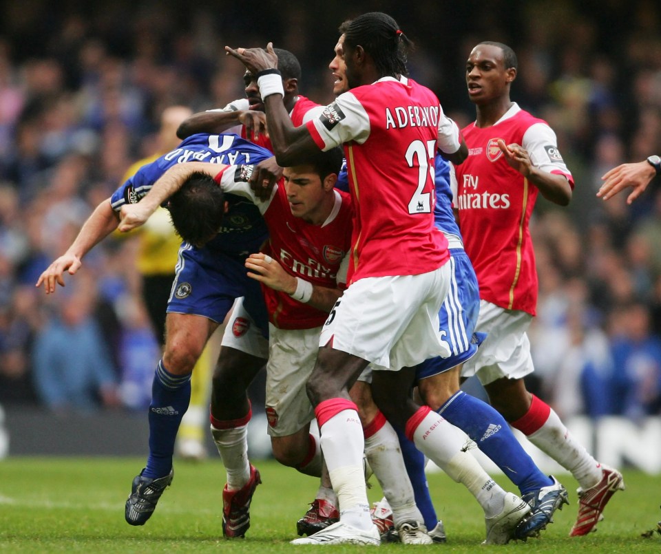 Fabregas and Lampard shared some incredible battles on the pitch