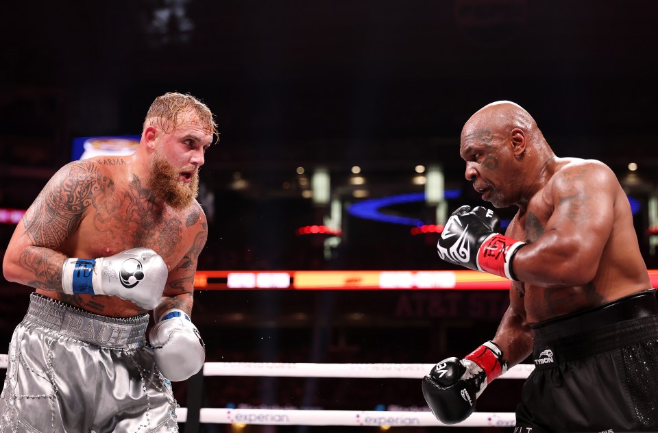 Jake Paul fought Mike Tyson in front of 70,000 fans last November