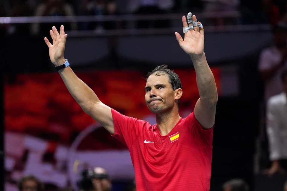 Nadal said goodbye to tennis at the Davis Cup