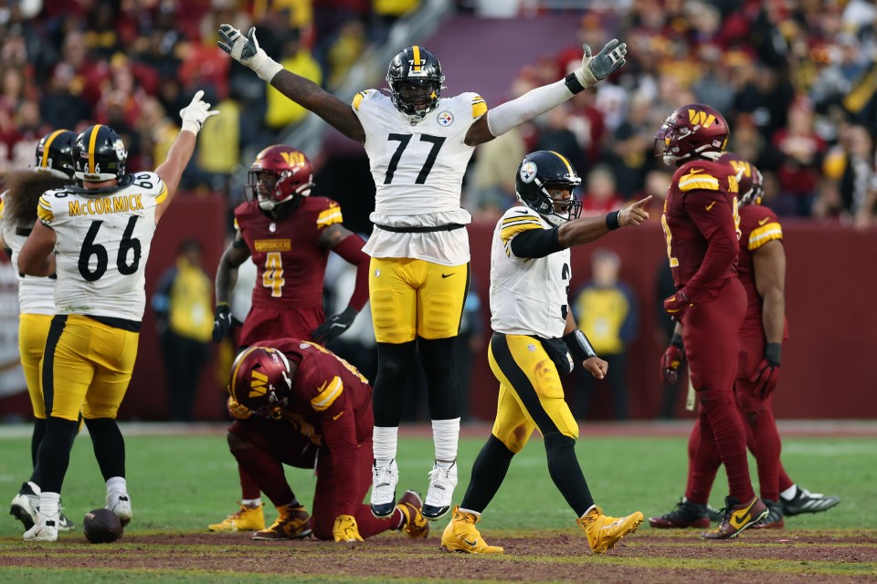 WIlson's veteran experience helped the Steelers overcome the Commanders