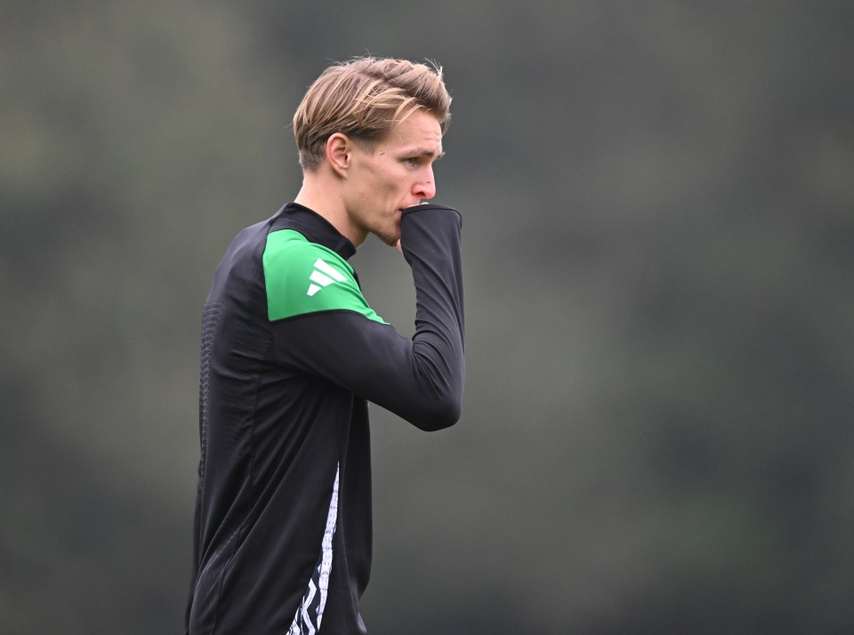 Odegaard has recently returned following a stint on the sidelines with an ankle injury