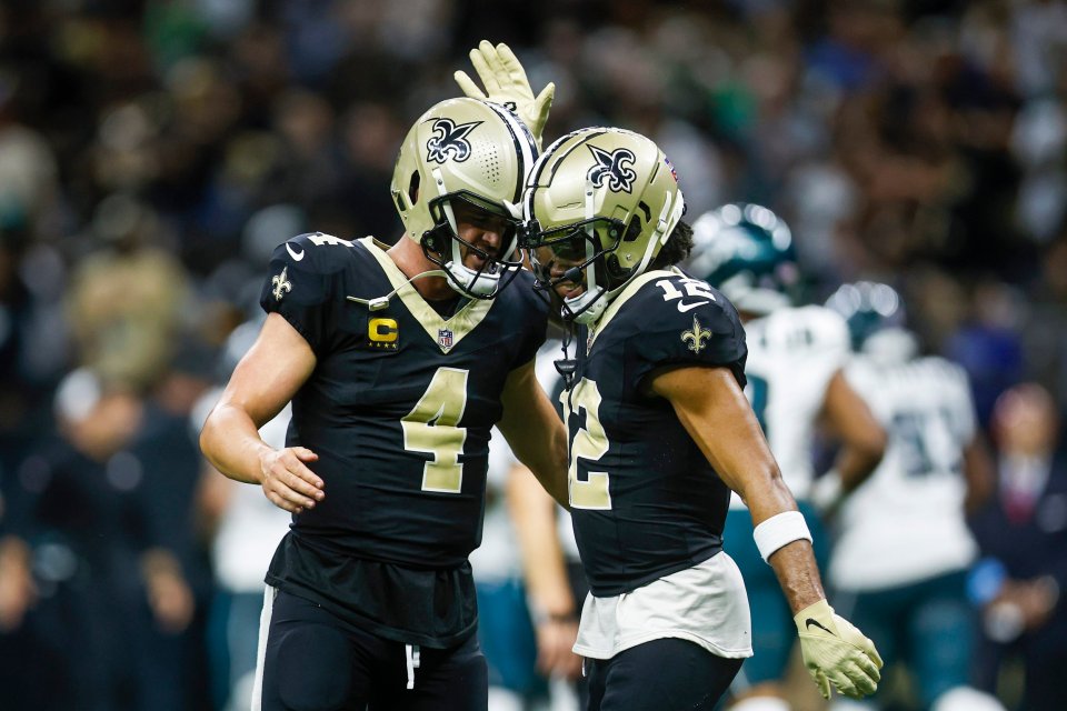 The Saints are missing their no.1 quarterback, running back, and wide receiver