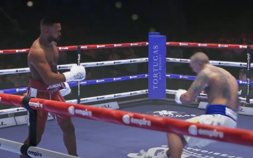 Usyk was dropped to the canvas by a bizarre flash knockdown at the start of round two